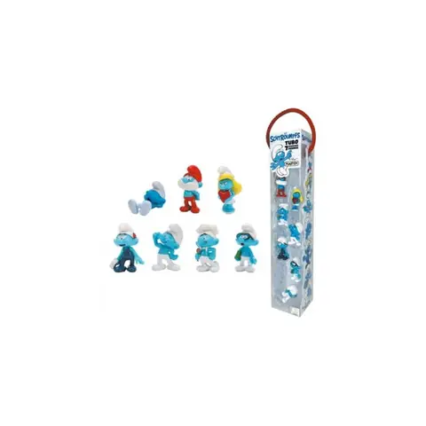 Figurine - Plastoy - Schtroumpfs - Lot de 7 - Mixte - À partir de 3 ans