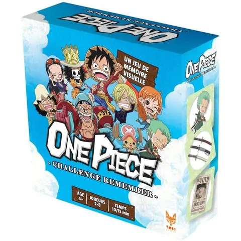 ONE PIECE - REMEMBER - Jeu de société - TOPI GAMES - 2 à 8 joueurs - Dès 7 ans