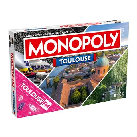 Winning Moves Monopoly Toulouse - Jeu de société édition ville