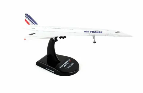 Maquette AIR FRANCE CONCORDE F-BVFA au 1/350 en Métal