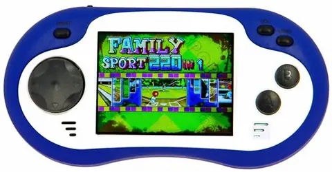 Console portable 220 jeux 16-bits