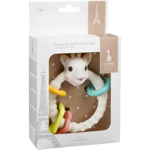 Anneau de dentition Colo'Rings Sophie la Girafe