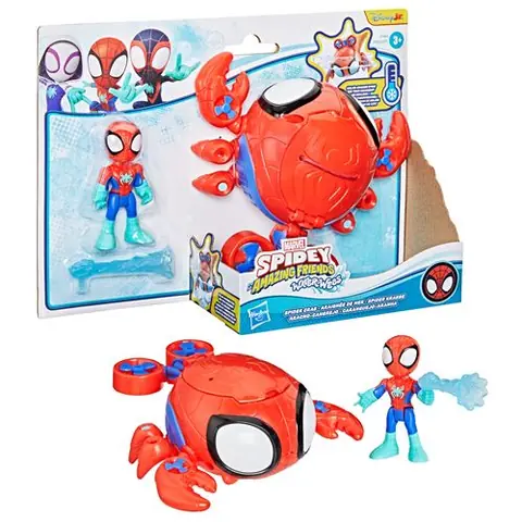 Figurine et véhicule Spidey and His Amazing Friends Marvel Water-Webs Modèle aléatoire