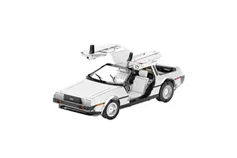 Puzzle 3D Time Machine modèle DIY assemblage métal voiture