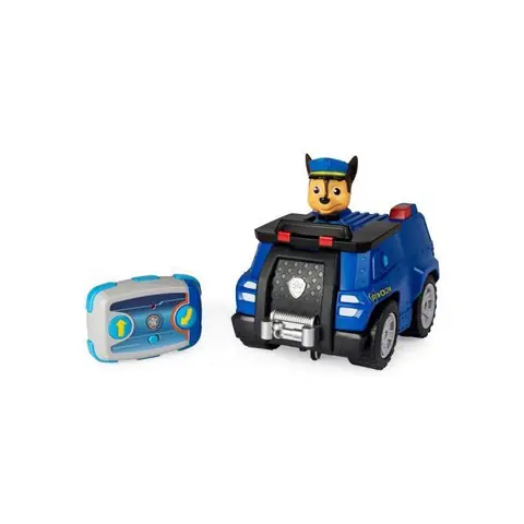 Pat Patrouille - Camion de police bleu RC Chase - Vehicule radiocommande Pat Patrouille - Jeu enfant