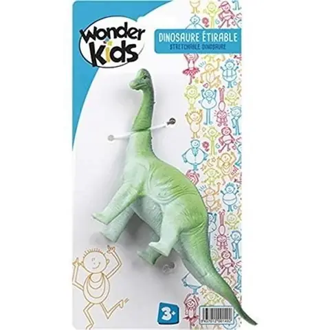 Jouet anti-stress - WONDERKIDS - DINOSAURE - Multicolore - Textures variées - Conforme normes CE