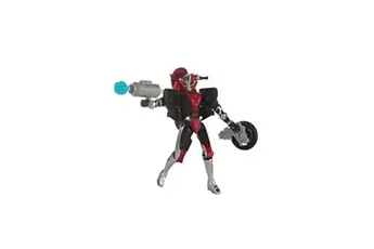 Power Rangers Beast Morphers - Figurine Robot Deluxe Cruise Beastbot Convertible - Compagnon du Ranger Rouge  15 cm