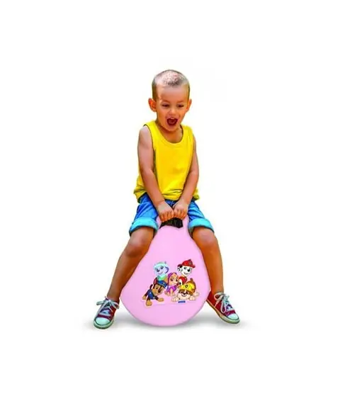 Balle Sauteuse Gonflable rose Pat' Patrouille  45cm
