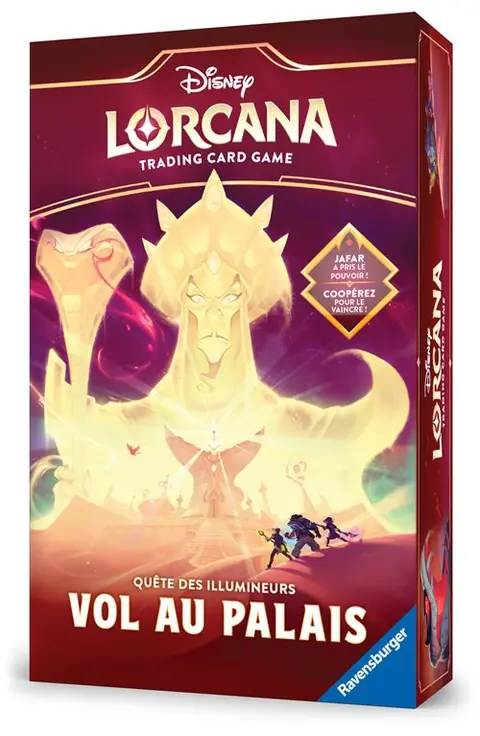 Carte à collectionner Lorcana Disney Ravensburger Coffret Quête Vol au Palais