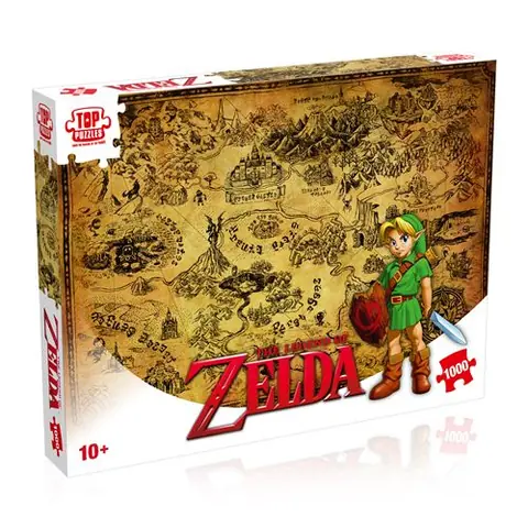 Winning Moves Zelda Hyrule - Puzzle 1000 pièces collector