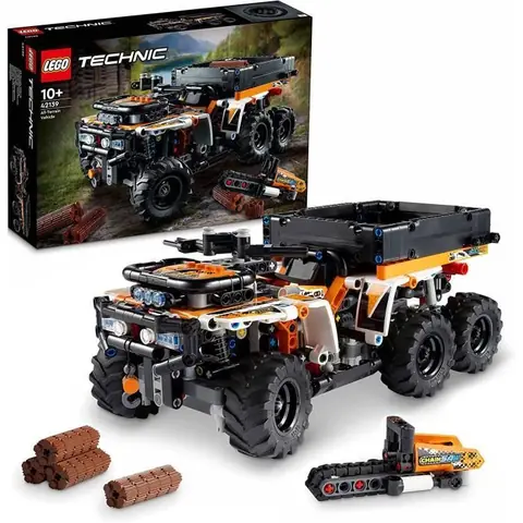 Technic Le Véhicule Tout-Terrain Modèle Réduit de Camion à 6 Roues Jouet de Construction Véhicule pour Enfants de 10 Ans et Plus