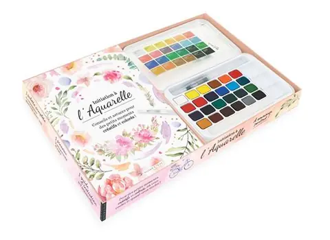 Initiation à l'aquarelle -  Collectif - Dessain Et Tolra - Coffret - Jeux livres objets