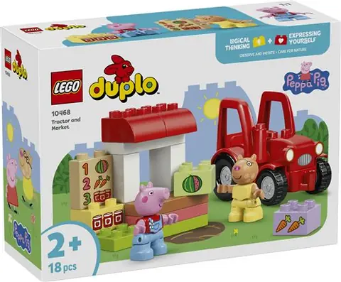 LEGO® DUPLO® Peppa Pig 10468 Tracteur et marché
