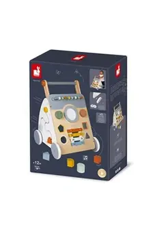 Jouet à pousser en bois Chariot multi-activités Sweet Cocoon