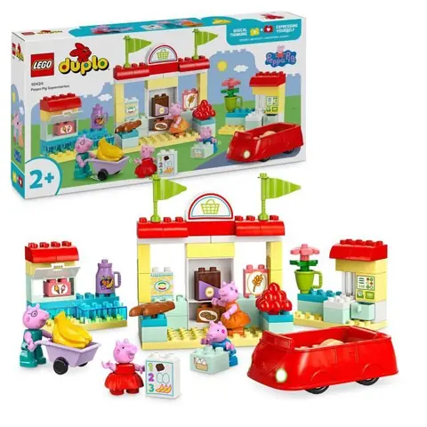 LEGO Duplo 10434 Le Supermarché de Peppa Pig pour Tout-Petits