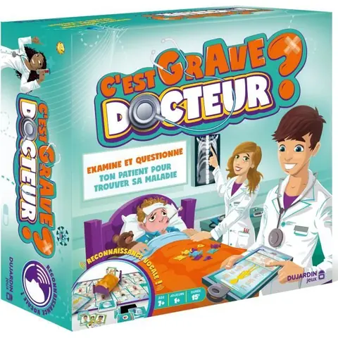 DUJARDIN - C’EST GRAVE DOCTEUR ? - jeu de société