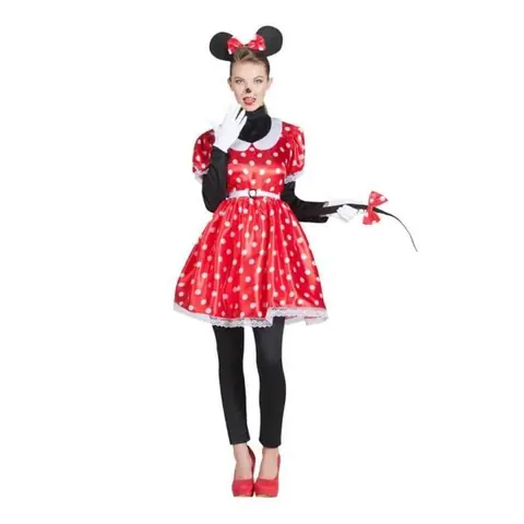 Déguisement - Petite Sourise Rouge - Femme - Multicolore - Minnie Mouse
