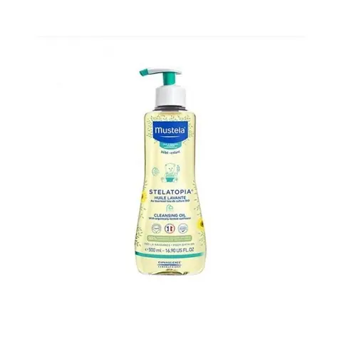 Huile Lavante - MUSTELA - Stelatopia - 500ml - Hypoallergénique - Peau atopique