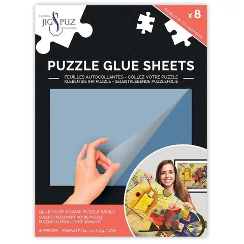 Jig & Puz Puzzle-Klebefolie für 1000 Teile – 1 Blatt