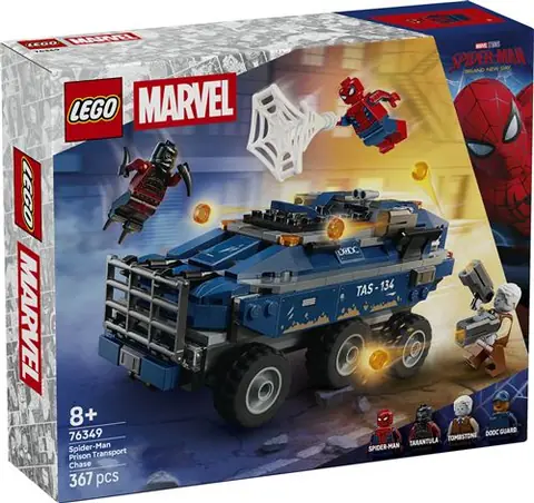 LEGO® Marvel 76349 La poursuite en prison mobile de Spider-Man