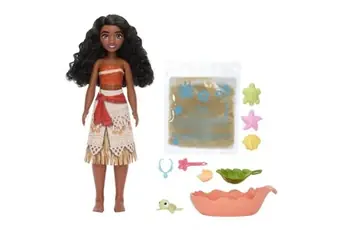 Disney  Poupée Vaiana et Compagnie avec accessoires  Disney Princess  JFT12