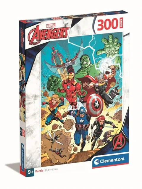 Puzzle 300 pièces Clementoni Super Marvel The Avengers