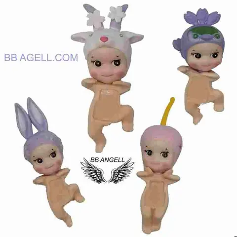 BB ANGELL SÉRIE hippers CHERRY NIGHT Ornements téléphone Ordinateur cadeaux anniversaire compatible sonny angel  1 ALÉATOIRE