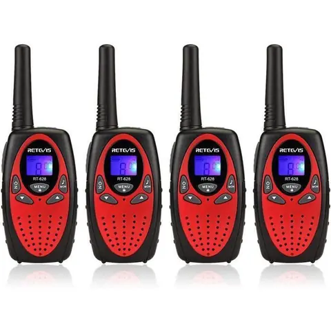Retevis RT628 Talkie Walkie Enfants Longue Portée Enfants Jouets Cadeaux Facile à Utiliser pour Camping Randonnée et Aventure