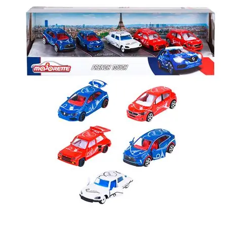 Coffret de 5 véhicules Majorette French Touch Giftpack