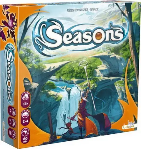 Libellud - Seasons - Jeu de société - À partir de 14 ans - 2 à 4 joueurs - 60 minutes