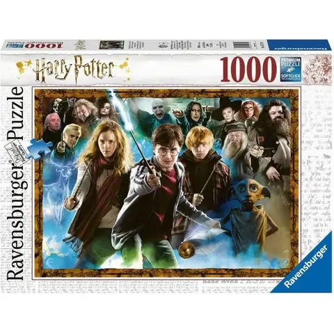 HARRY POTTER Puzzle 1000 pièces - Harry Potter et les sorciers - Ravensburger - Puzzle adultes - Dès 14 ans