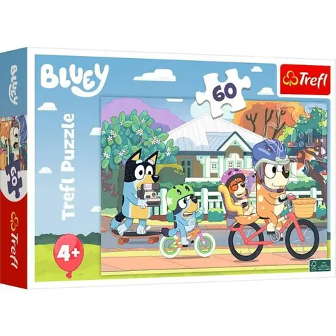 Puzzle Bluey - TREFL - 60 pièces - Coloré - Enfant - Dessins animés et BD