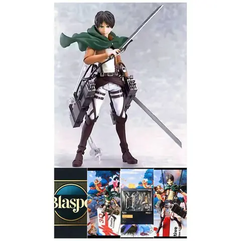 Figurine décorative articulée style manga – Guerrier miniature PVC – 15 à 17 cm – Modèle collection –