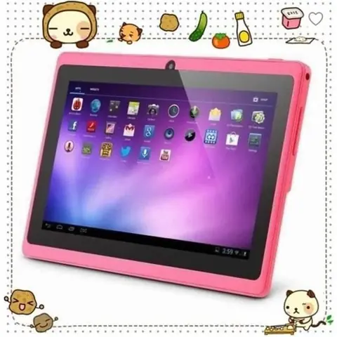 TABLETTE TACTILE 7HD 8Go POUR ENFANT ROSE