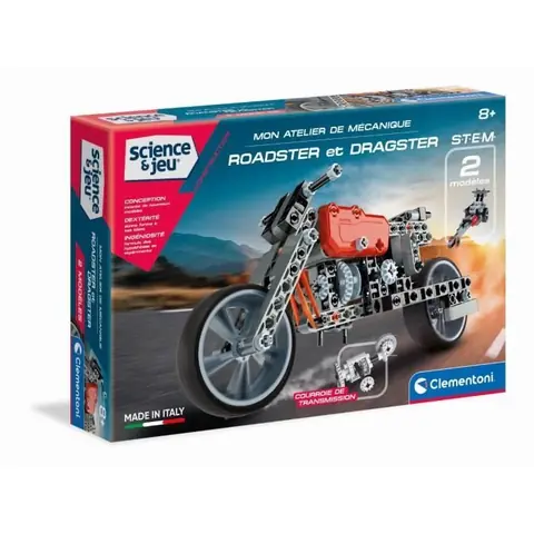 Clementoni - Mon atelier de mécanique - Roadster et Dragster