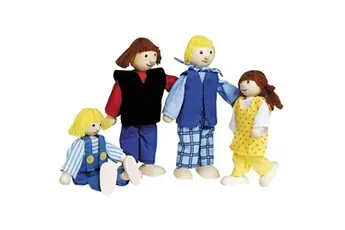 Famille de maison de poupée