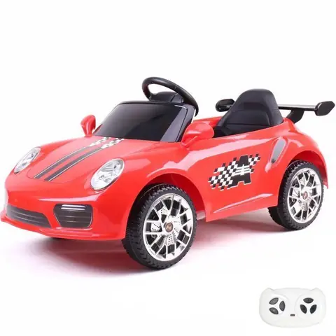 Voiture Electrique pour Enfants - Style Porsche 911 - 12V - 1 à 5 ans - Rouge