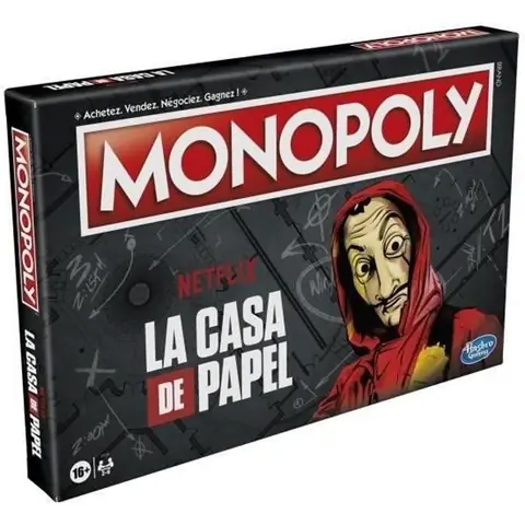 Monopoly La Casa de Papel, édition stratégique Netflix