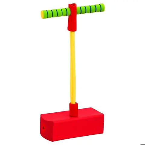 Bâton sauteur - vidaXL - Jouet dextérieur - Rouge - 23 x 11 x 50 cm - Pour enfants à partir de 3 ans