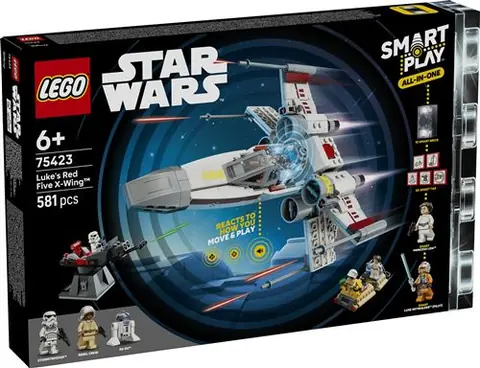 LEGO® Star Wars™ 75423 SMART Play™ : le X-Wing™ Red Five de Luke