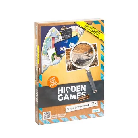Jeu d'enquête Hidden Games Traversée mortelle