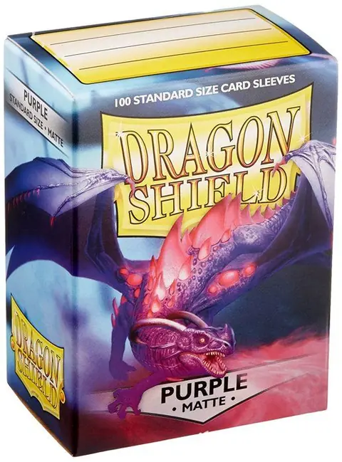 Manches de protection - Dragon Shield - AT-11009 - Violet - 100 manches - Finition mate
