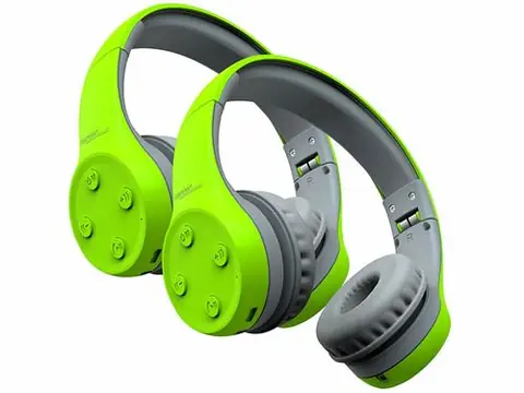 Auvisio : 2 casques pour enfant bluetooth 5.0 avec limiteur de volume OHS-240