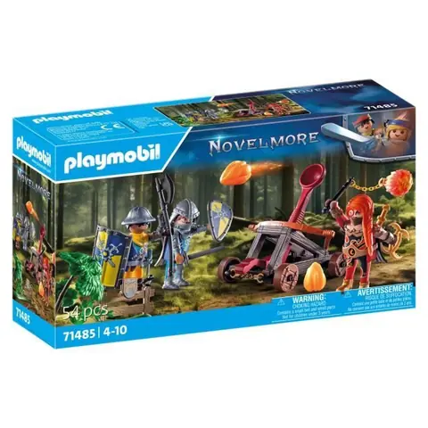 PLAYMOBIL 71485 Chevaliers et catapulte Les chevaliers Novelmore 54 pièces Dès 4 ans