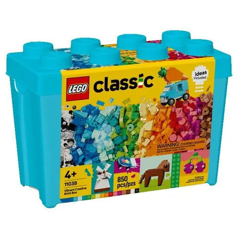 LEGO Classic 11038 La boîte de briques créatives et colorées Cadeaux Jouets Objets de collection 4+