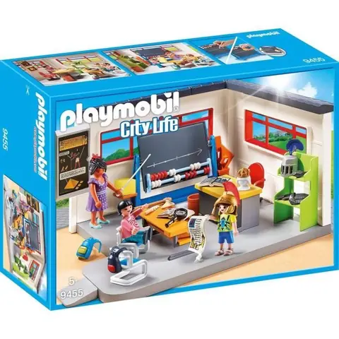 PLAYMOBIL - 9455 - City Life - Classe dHistoire - Mixte - A partir de 5 ans