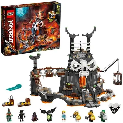 LEGO® NINJAGO® 71722 Le donjon du Sorcier du Crâne