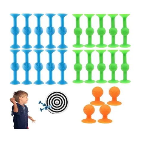 Jouet de fléchettes - Non spécifié - 24 pièces - Ventouses - Interactif - Pour enfants à partir de 3 ans
