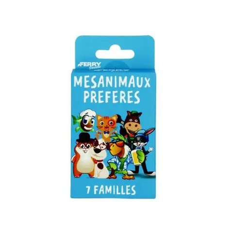 Jeu de 7 familles - LIAM ACCESS - Mes animaux préférés - Mixte - Intérieur - 2 joueurs ou plus