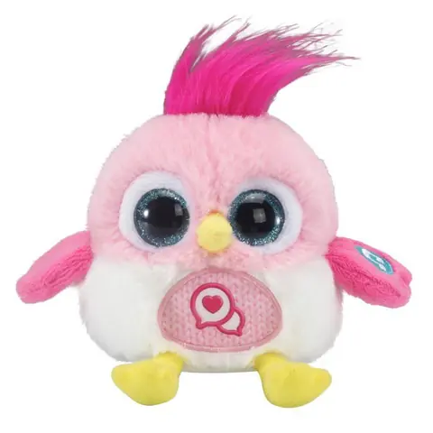 Peluche - VTech - Lolibirds-Momo - Oiseau interactif - Enregistrement voix - Effet lumineux
